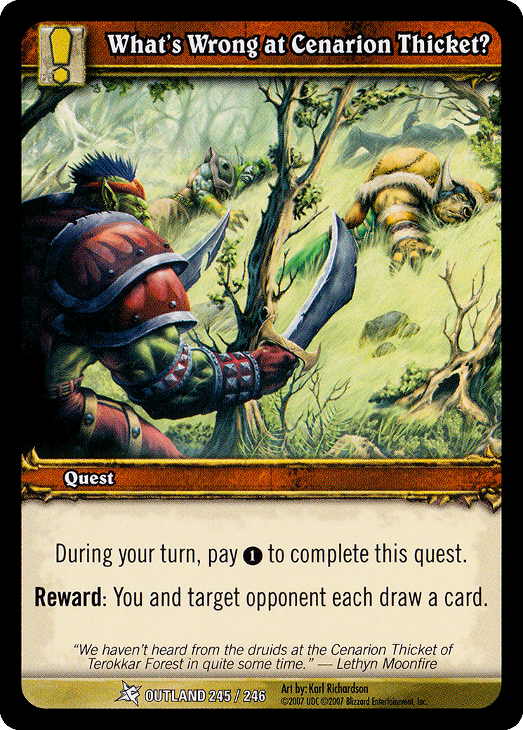 塞纳里奥树林出事了？