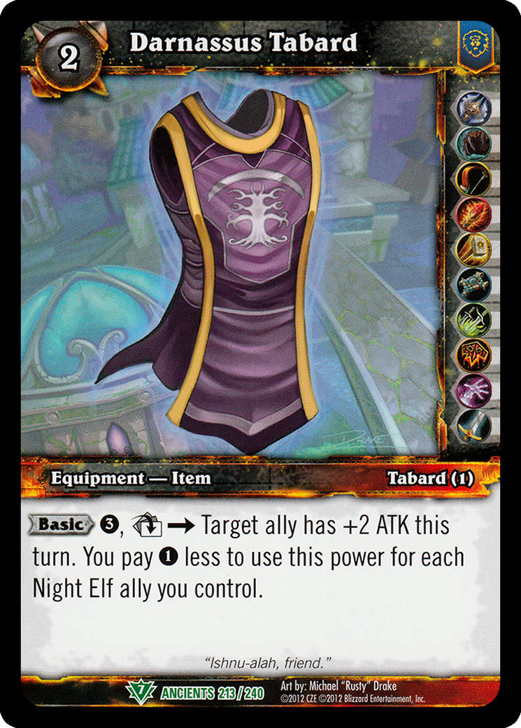Darnassus Tabard