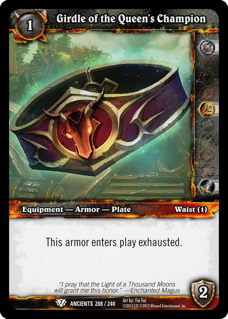 Girdle of the Queen's Champion