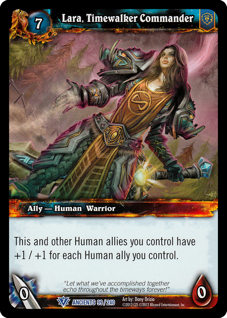 Lara, Timewalker Commander