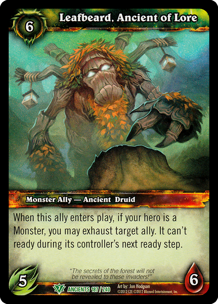 Leafbeard, Ancient of Lore