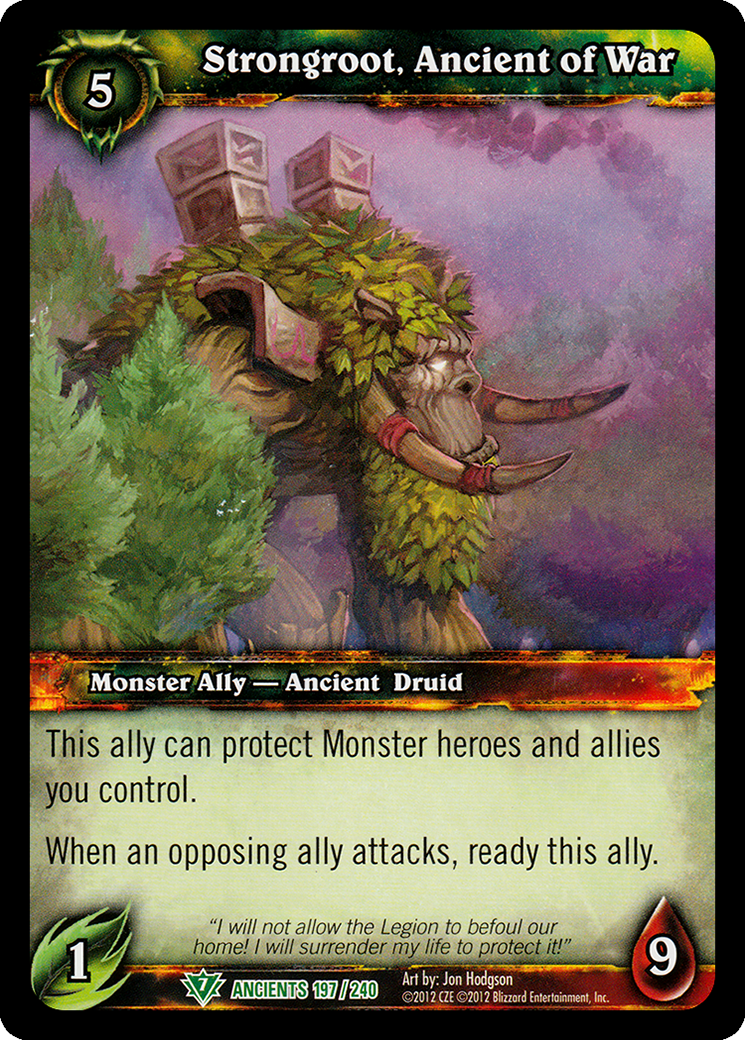 Strongroot, Ancient of War
