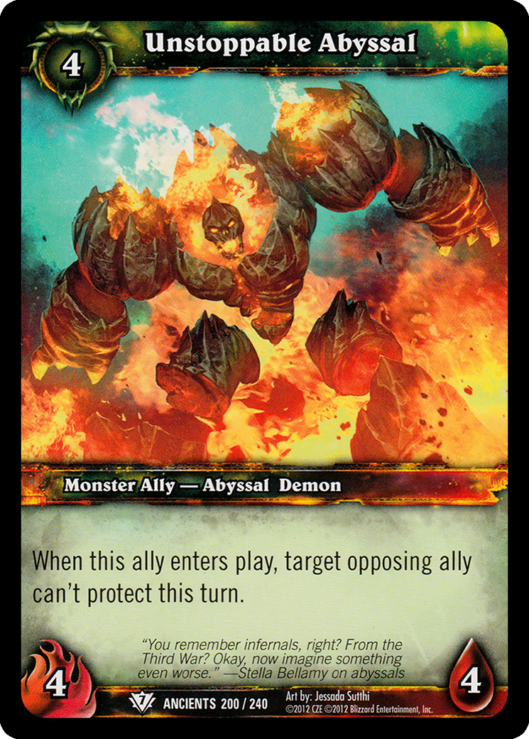 Unstoppable Abyssal