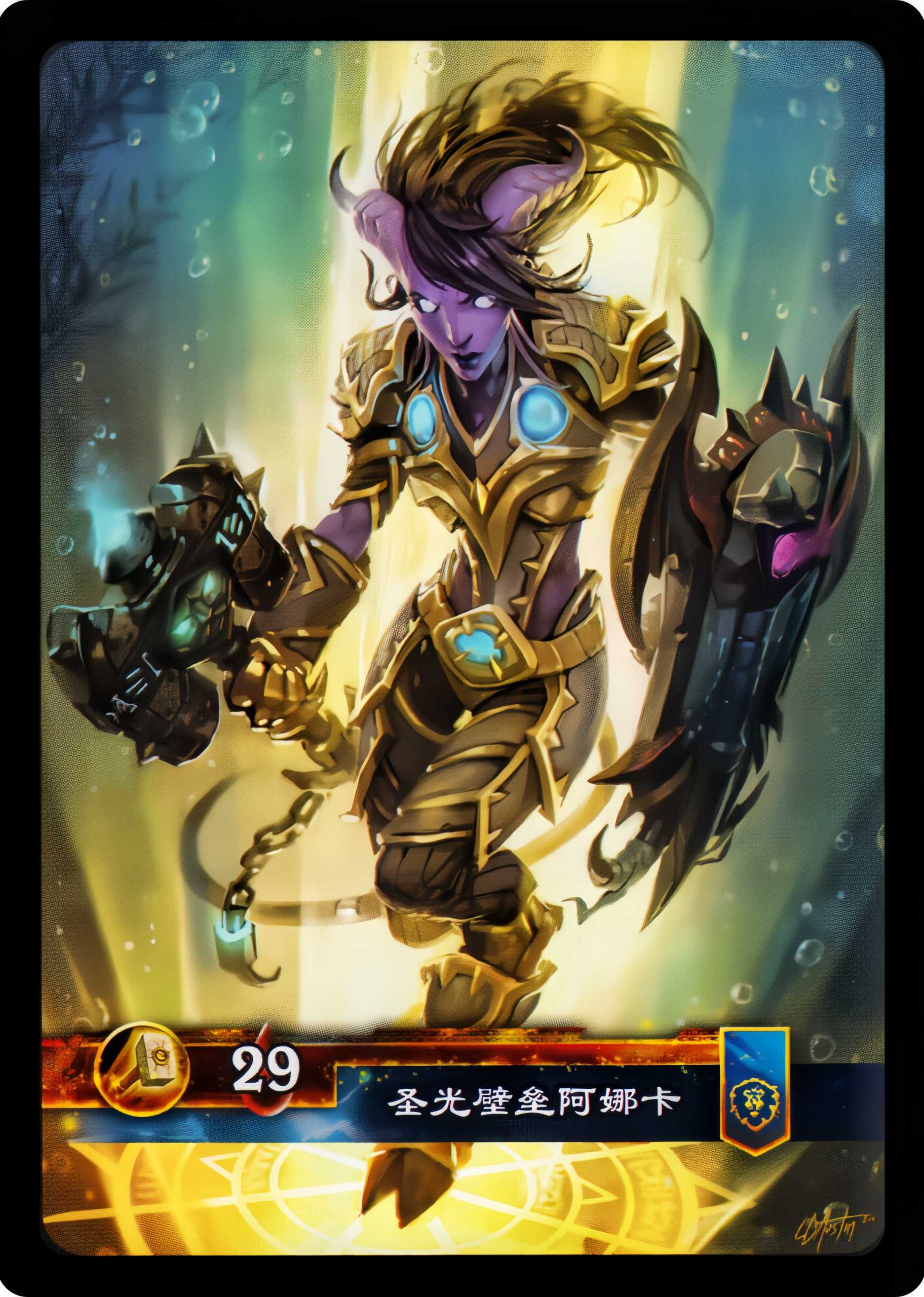 圣光壁垒阿娜卡 中文背面