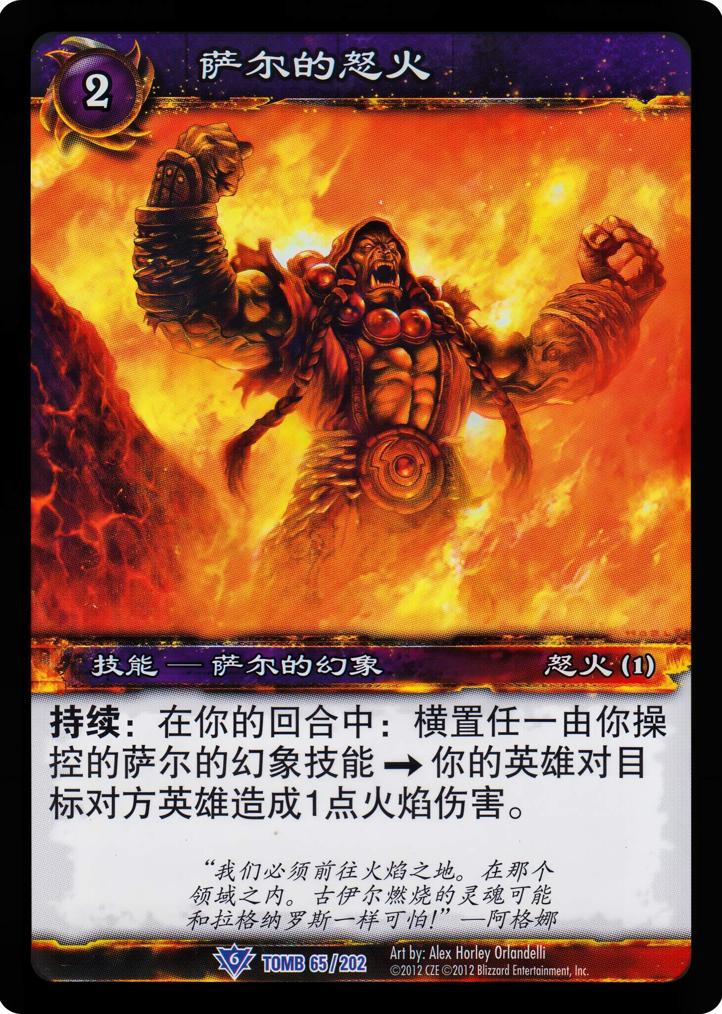 萨尔的怒火 中文图片