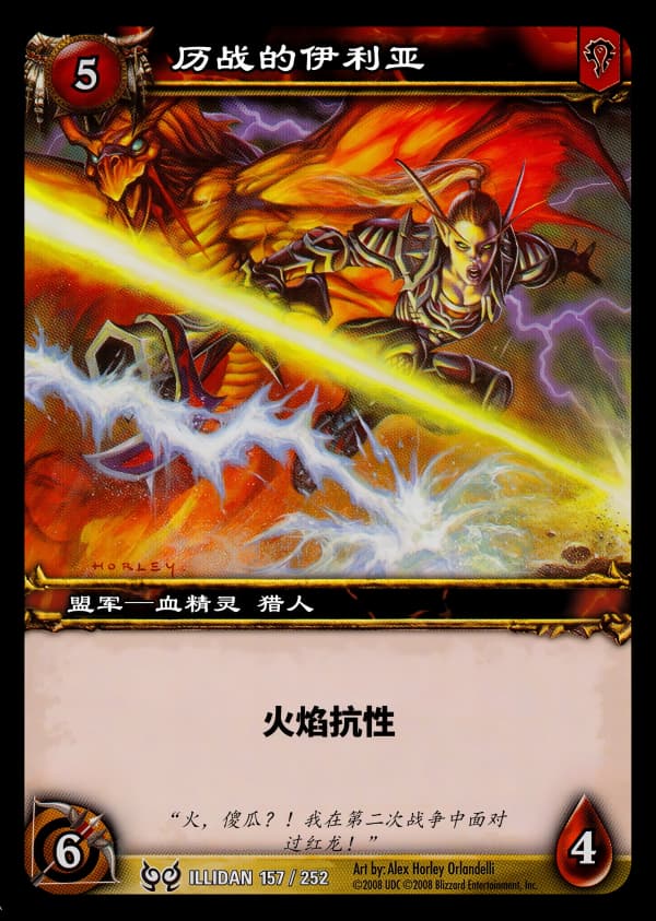 历战的伊利亚 中文图片