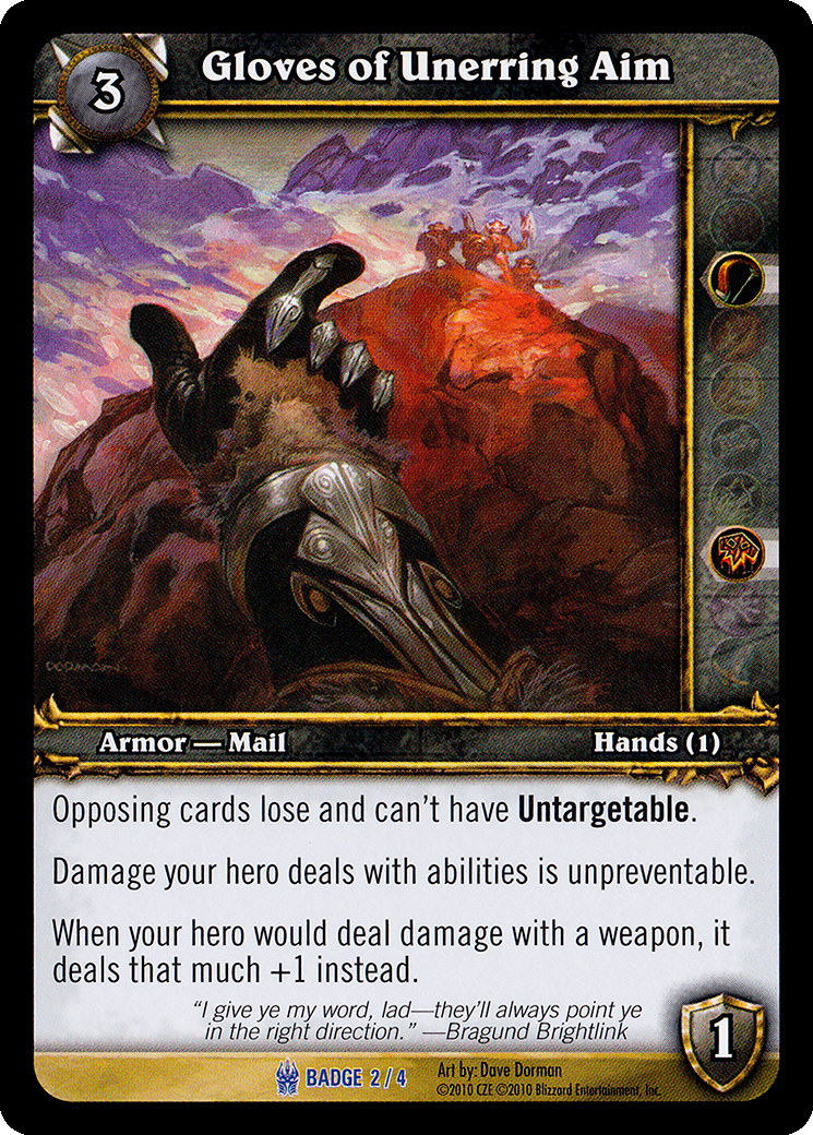 Gloves of Unerring Aim