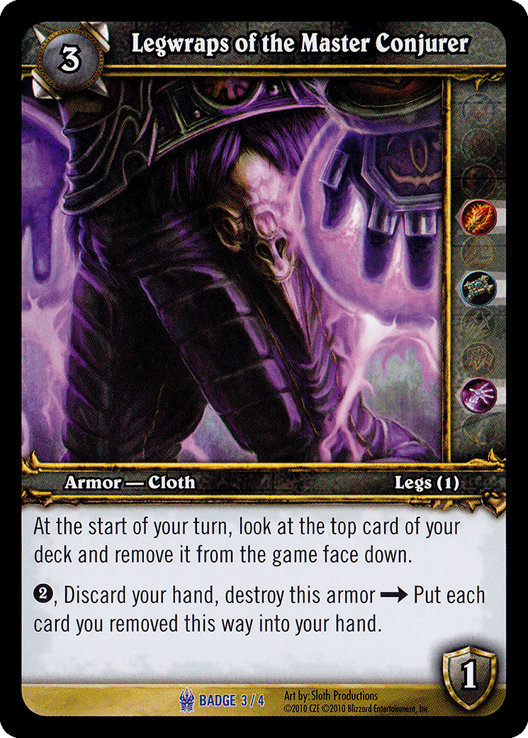 Legwraps of the Master Conjurer