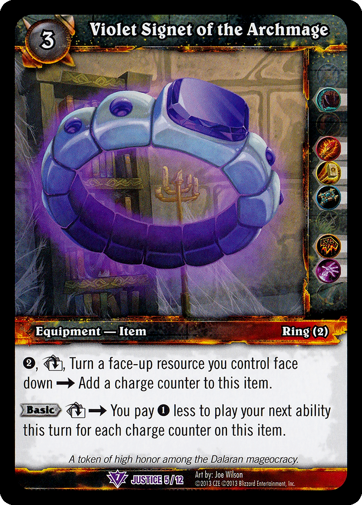 Violet Signet of the Archmage