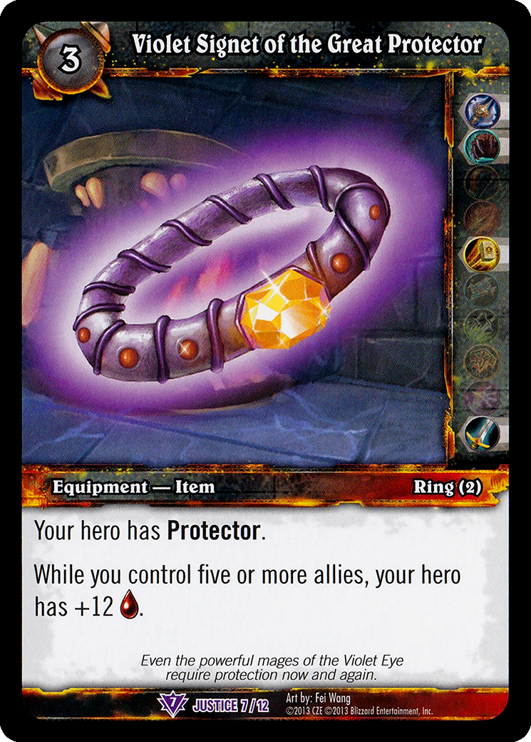 Violet Signet of the Great Protector