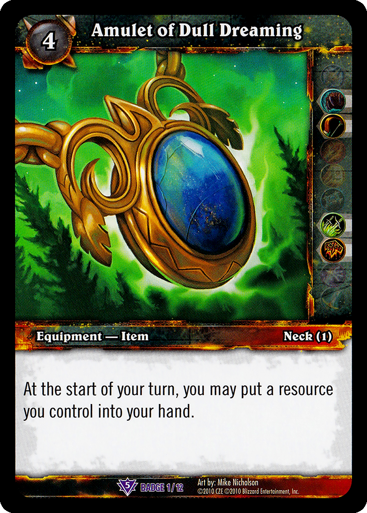 Amulet of Dull Dreaming