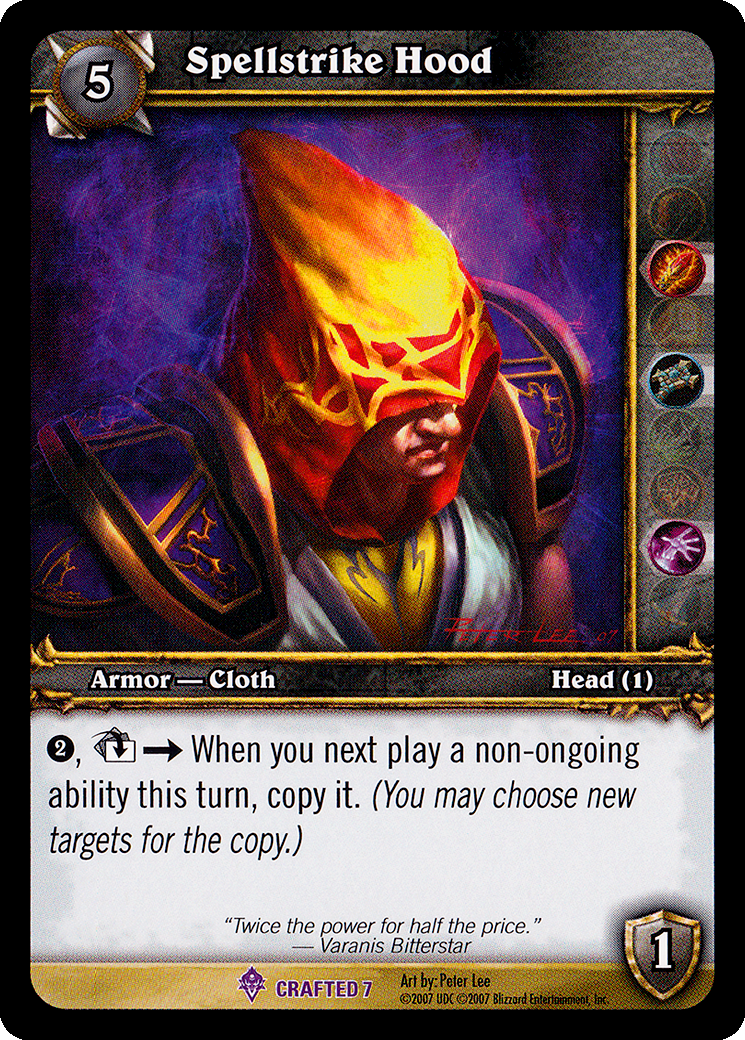 Spellstrike Hood