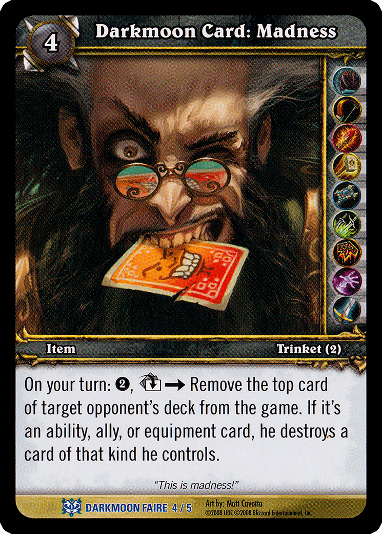 Darkmoon Card - Madness