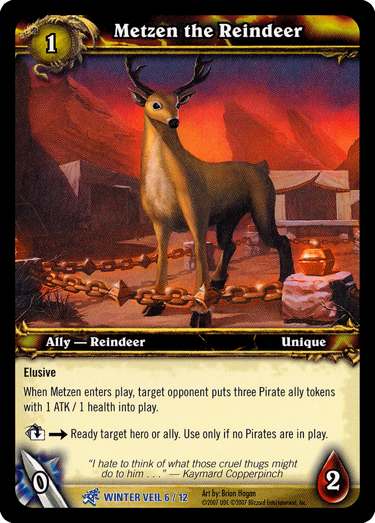 Metzen the Reindeer