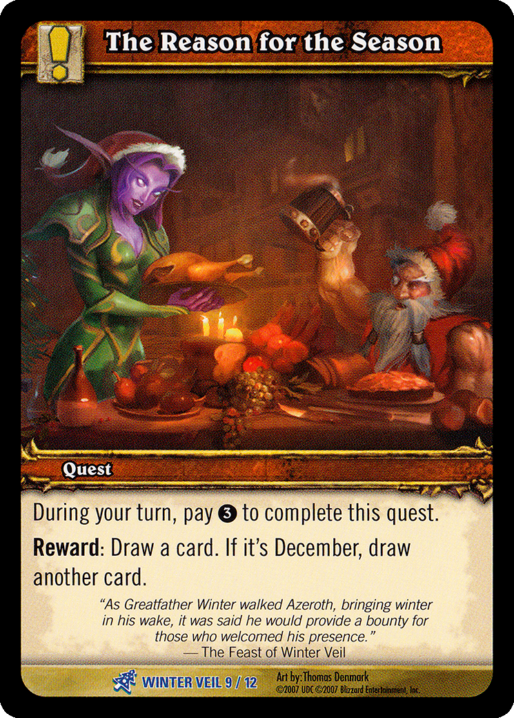 The Reason for the Season