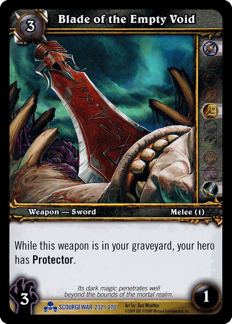 Blade of the Empty Void