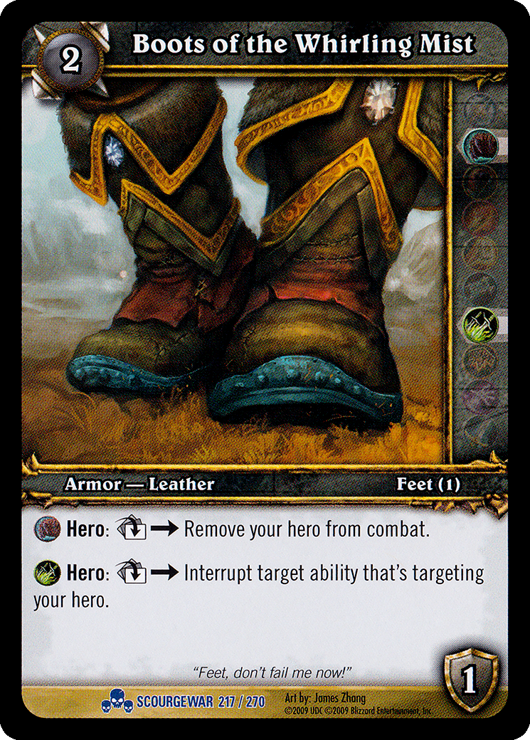 Boots of the Whirling Mist