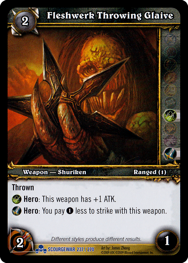 Fleshwerk Throwing Glaive