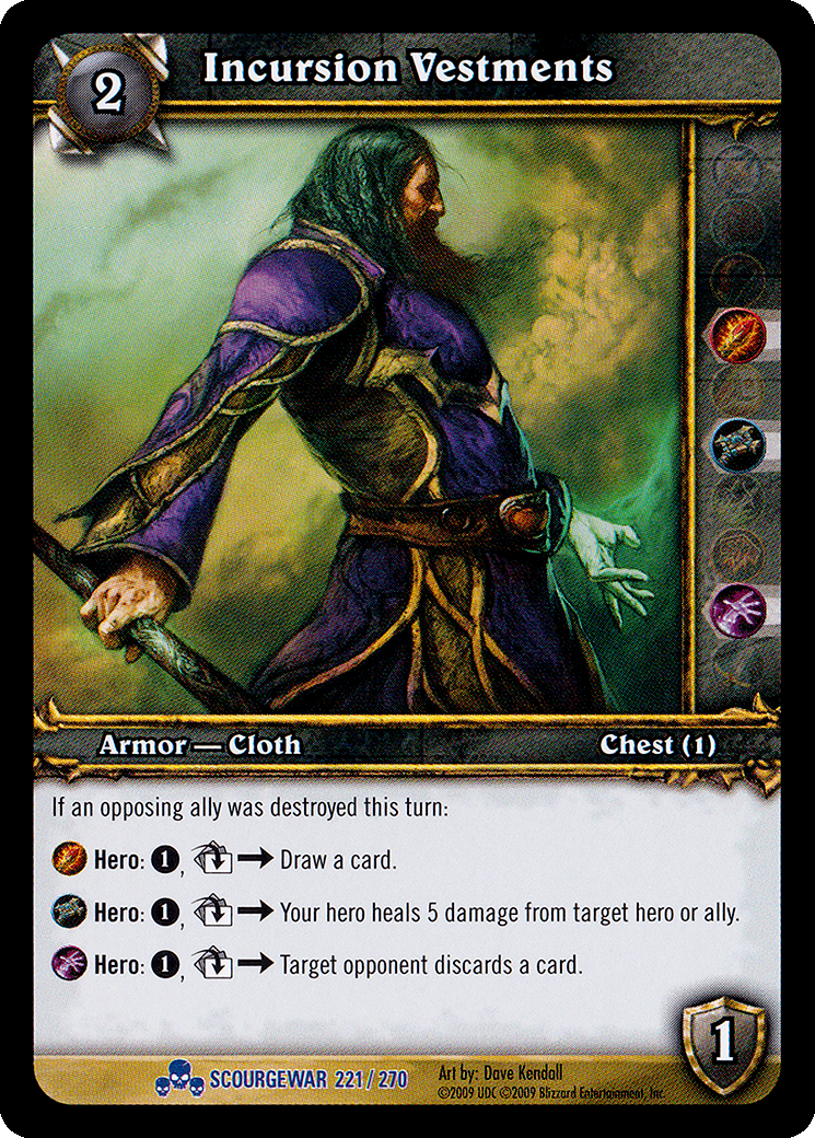 Incursion Vestments