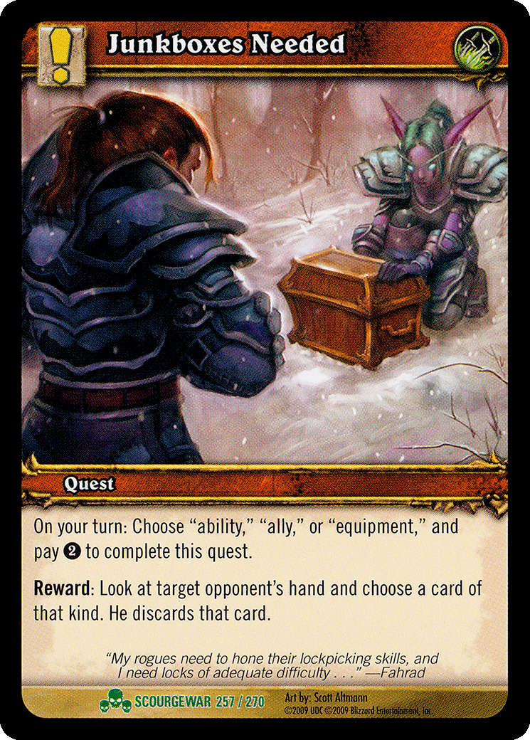 Junkboxes Needed