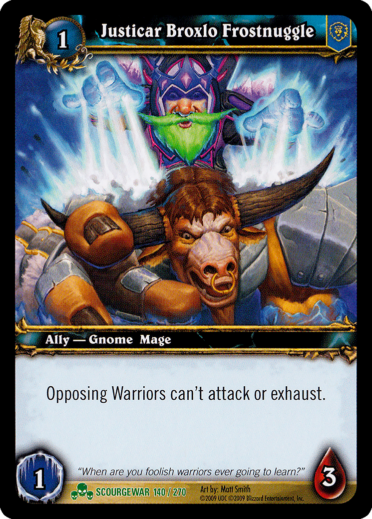 Justicar Broxlo Frostnuggle
