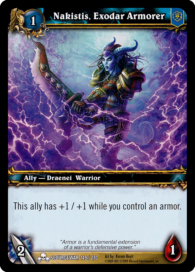 Nakistis, Exodar Armorer