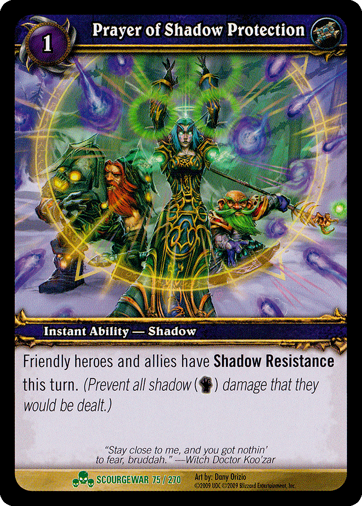 Prayer of Shadow Protection