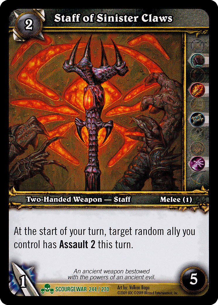 Staff of Sinister Claws