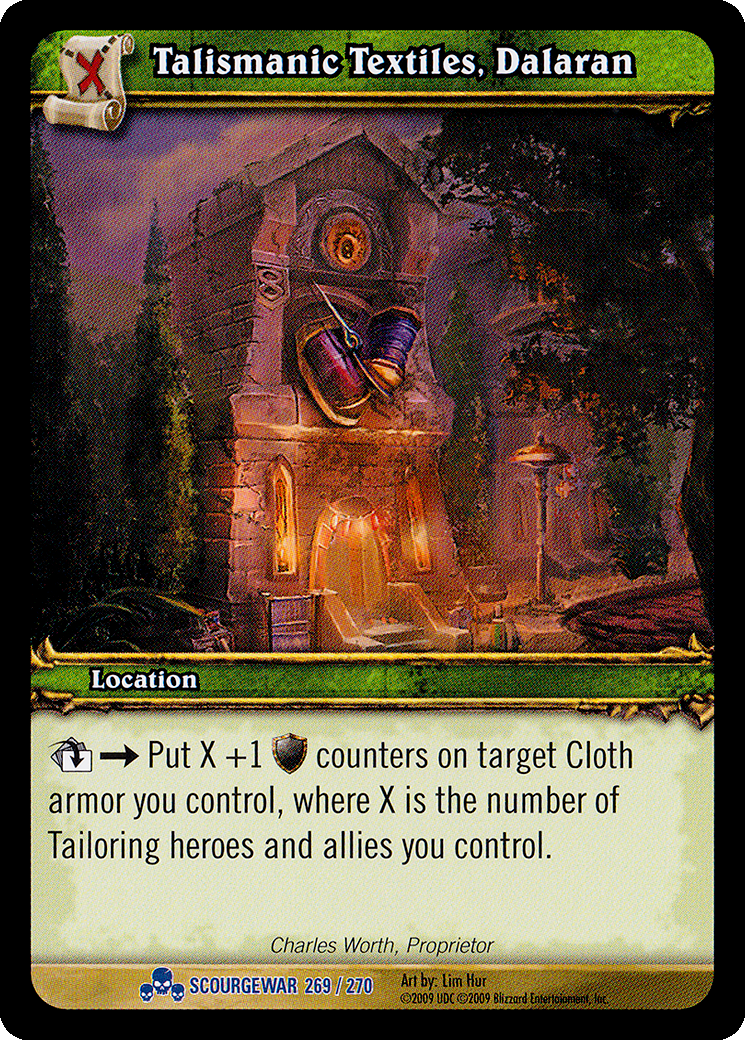 Talismanic Textiles, Dalaran