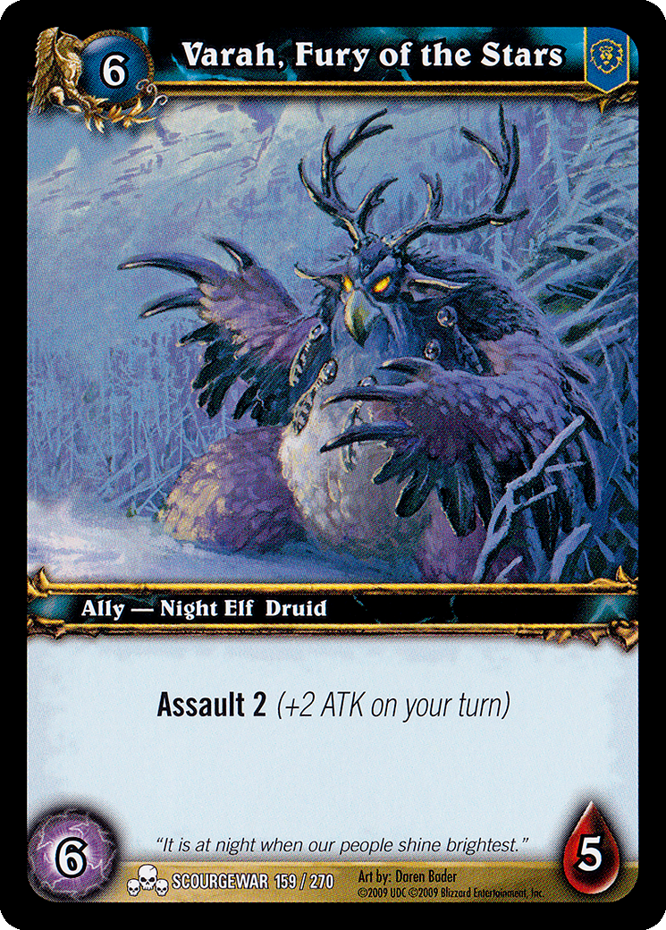 Varah, Fury of the Stars