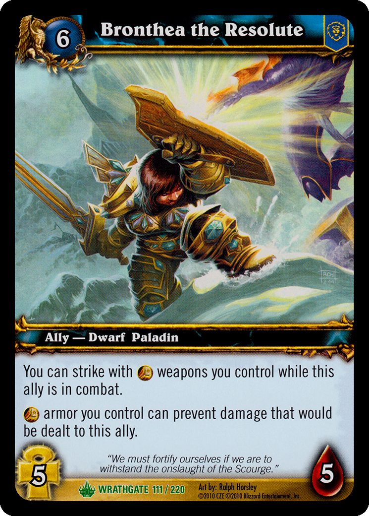 Bronthea the Resolute