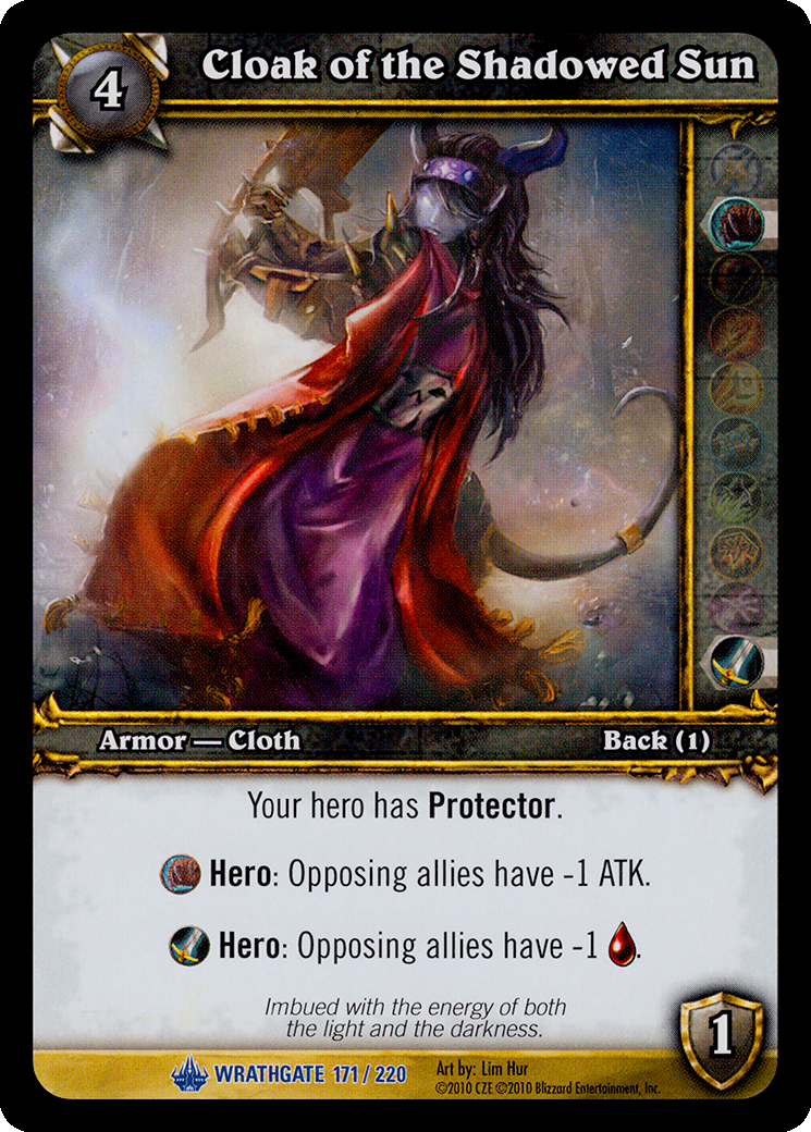 Cloak of the Shadowed Sun