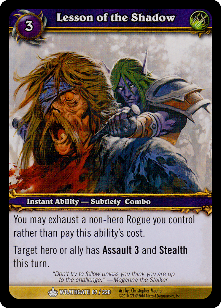 Lesson of the Shadow