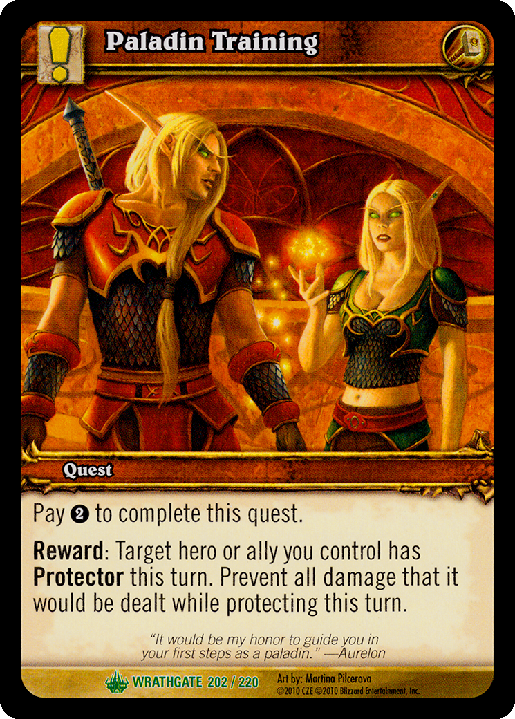 Paladin Training