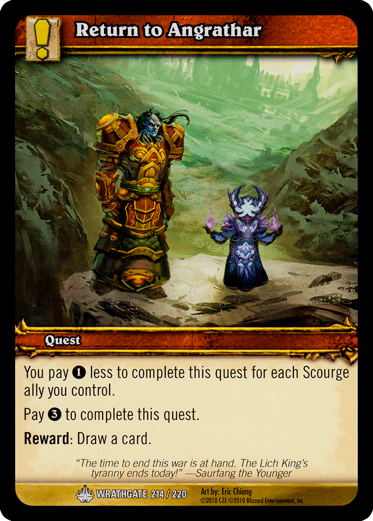 Return to Angrathar