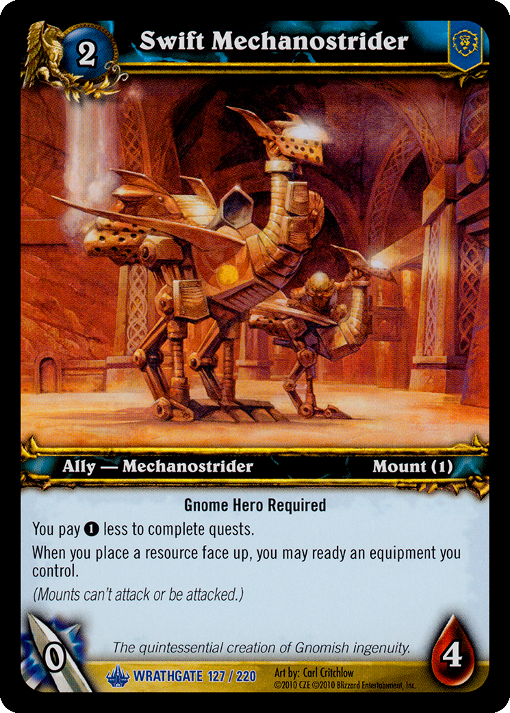 Swift Mechanostrider