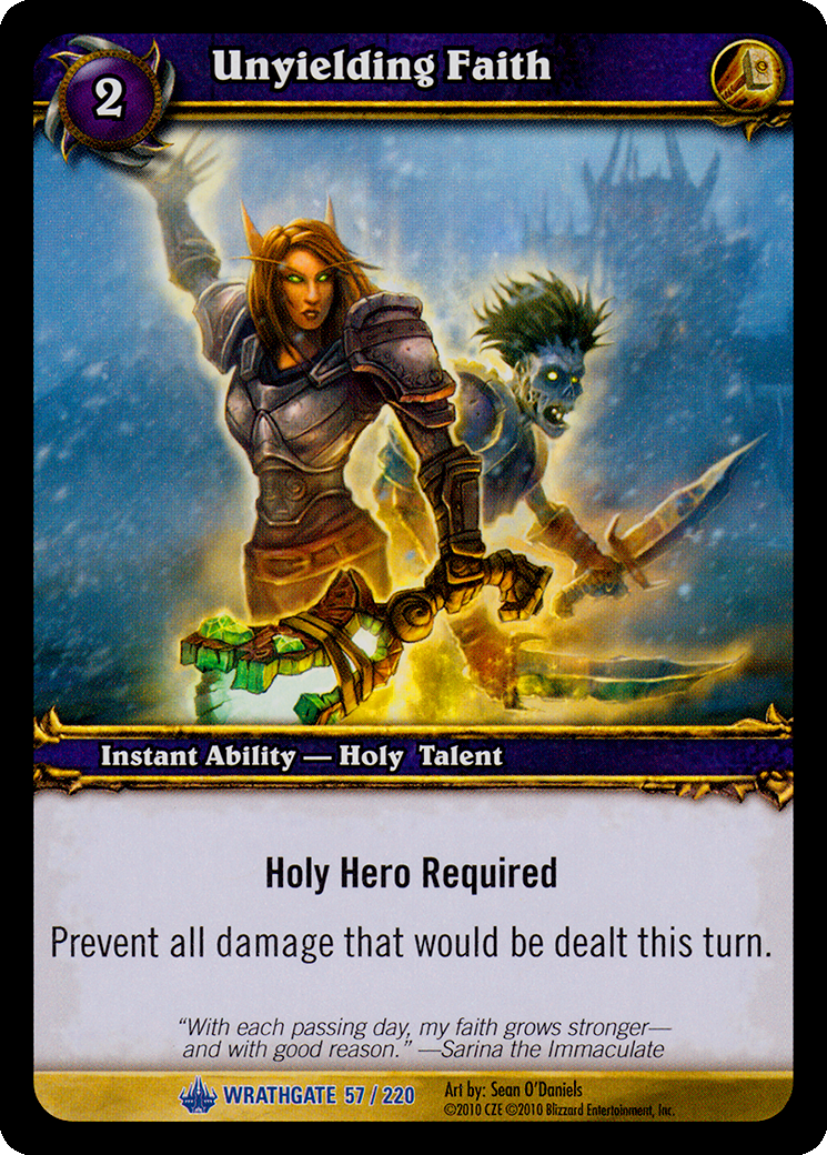 Unyielding Faith