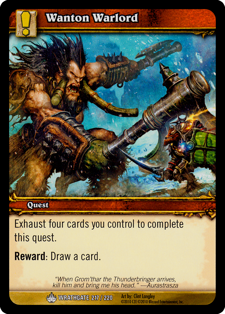 Wanton Warlord