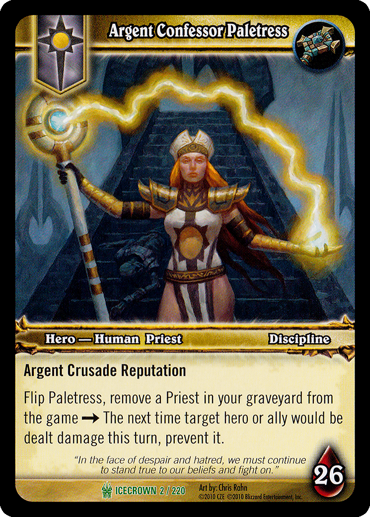 Argent Confessor Paletress