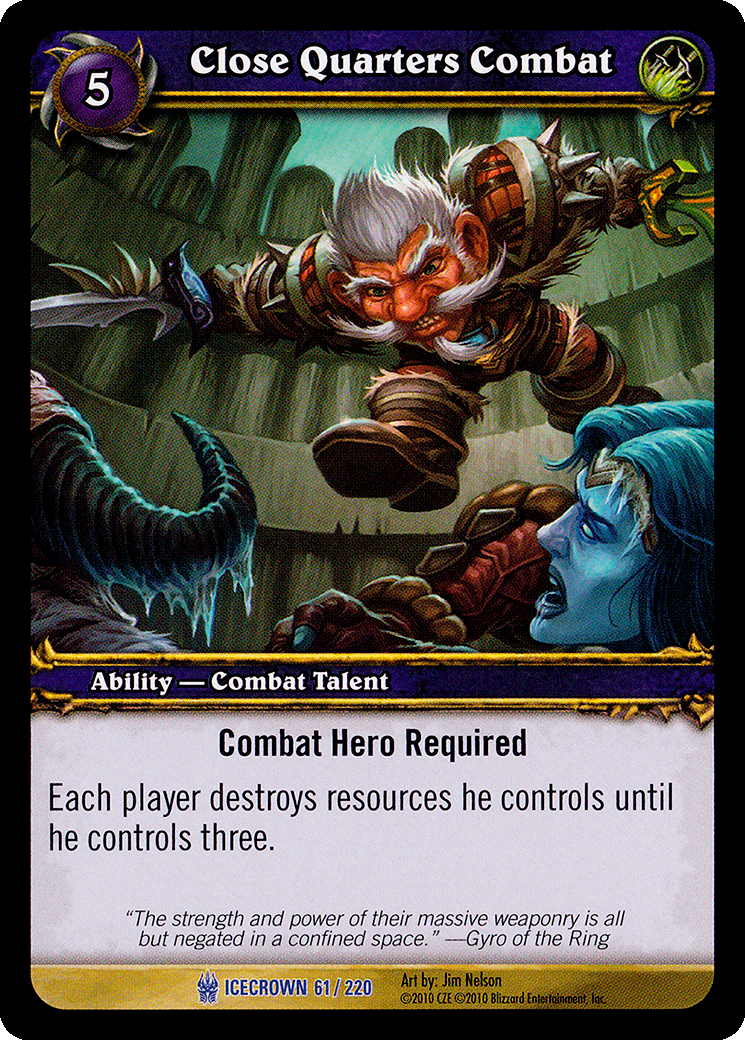 Close Quarters Combat