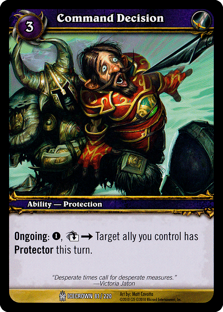 Command Decision