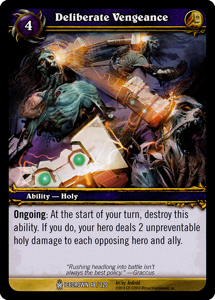 Deliberate Vengeance