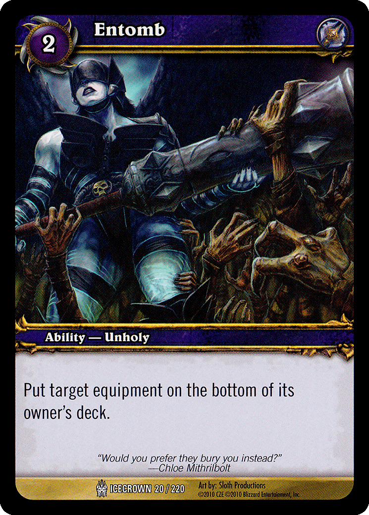 Entomb