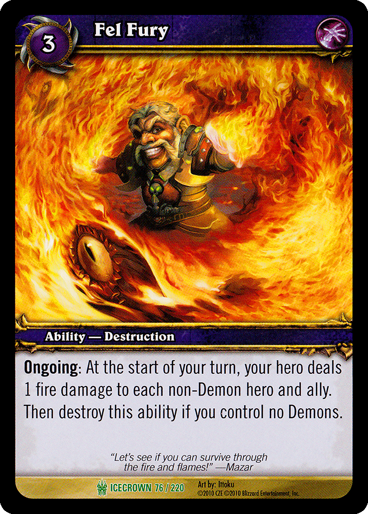 Fel Fury