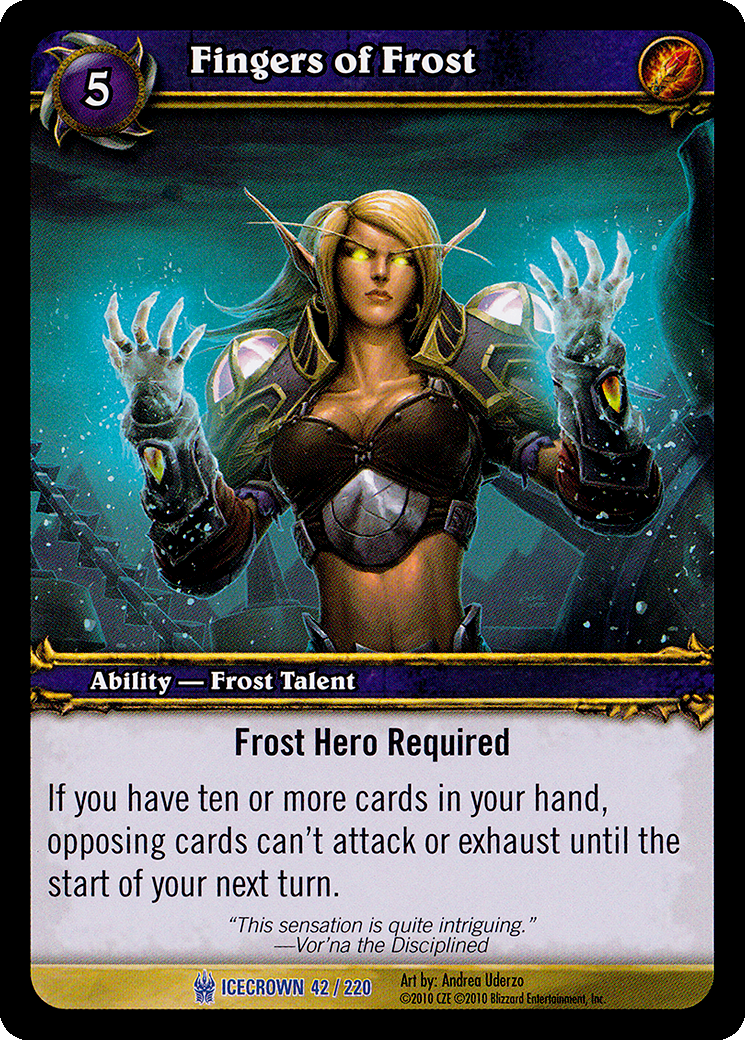 Fingers of Frost