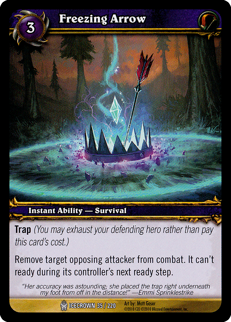 Freezing Arrow