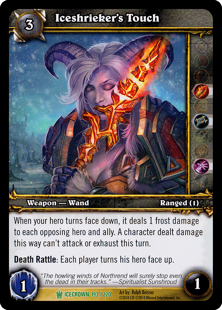 Iceshrieker's Touch
