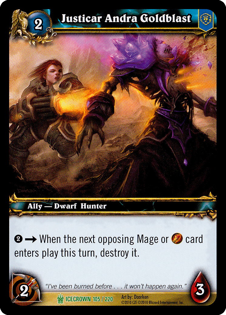 Justicar Andra Goldblast
