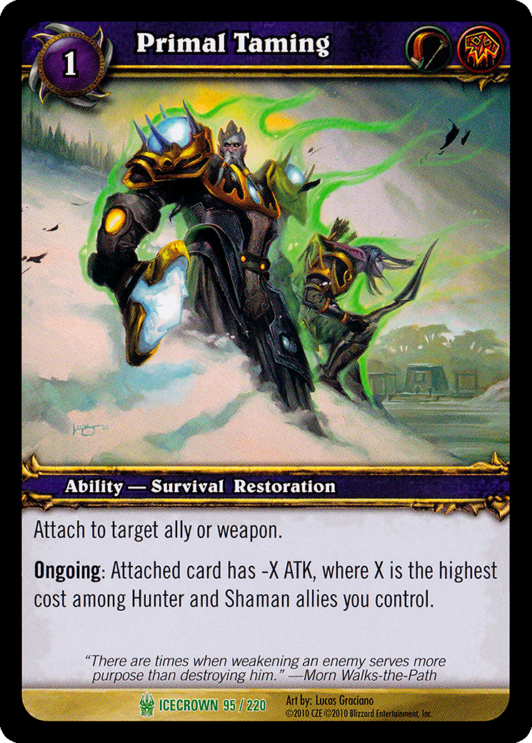 Primal Taming