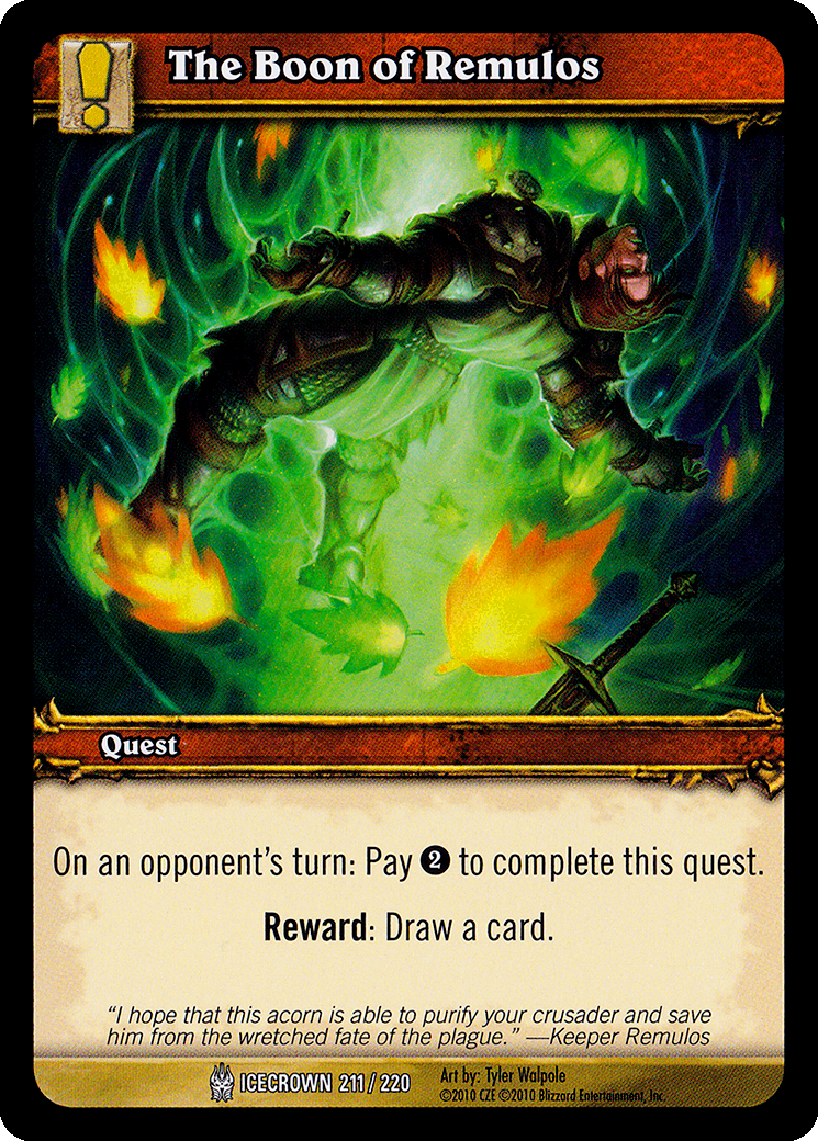 The Boon of Remulos